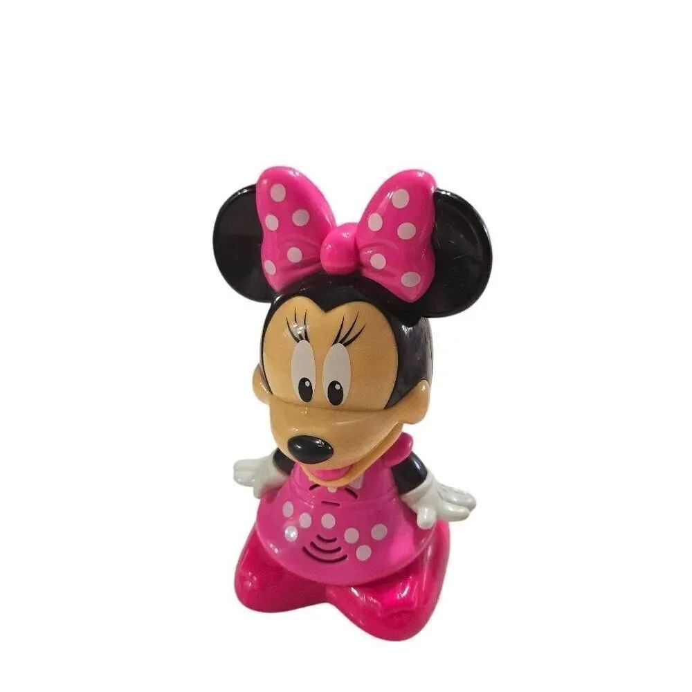 Minnie Mouse Flashlight Talking Toy 6" Mickey Mouse Clubhouse Pals Disney Toy